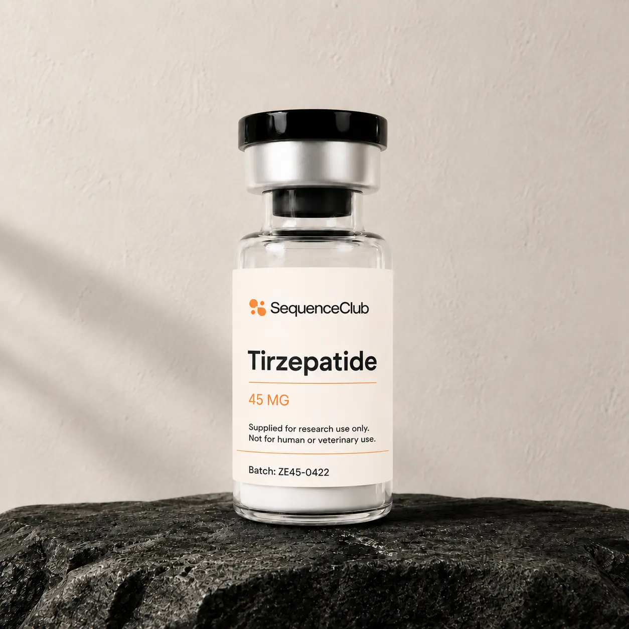Tirzepatide 45 mg research vial