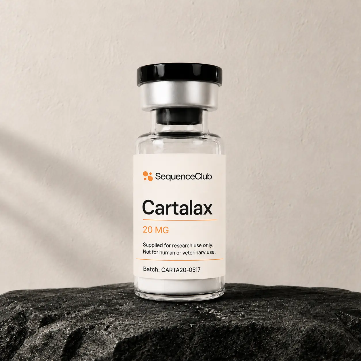 Cartalax 20 mg research vial