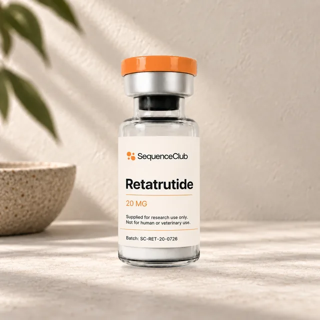 Retatrutide 20 mg vial, batch SC-RET-20-0726